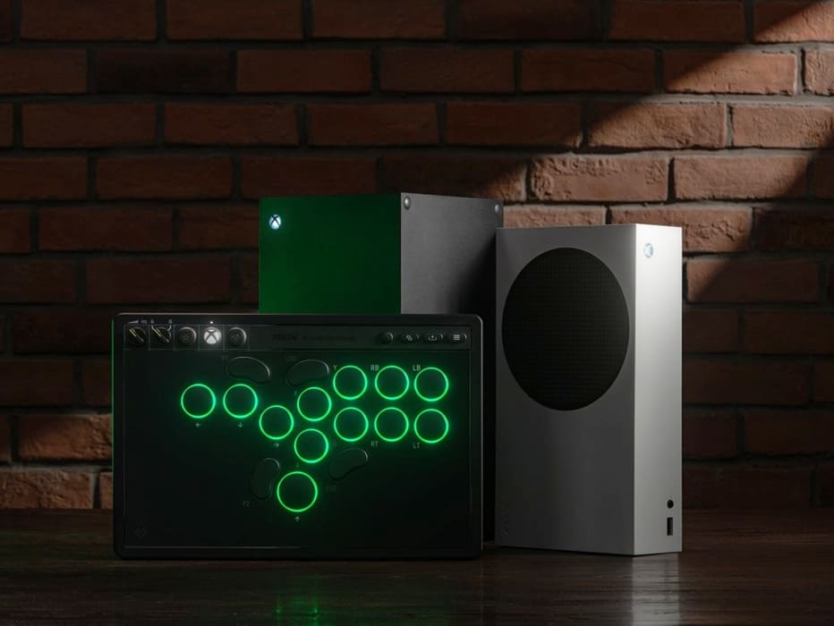 8BitDo lanza su Arcade Controller para Xbox en Amazon: batería de 3.000 mAh, RGB y switches intercambiables