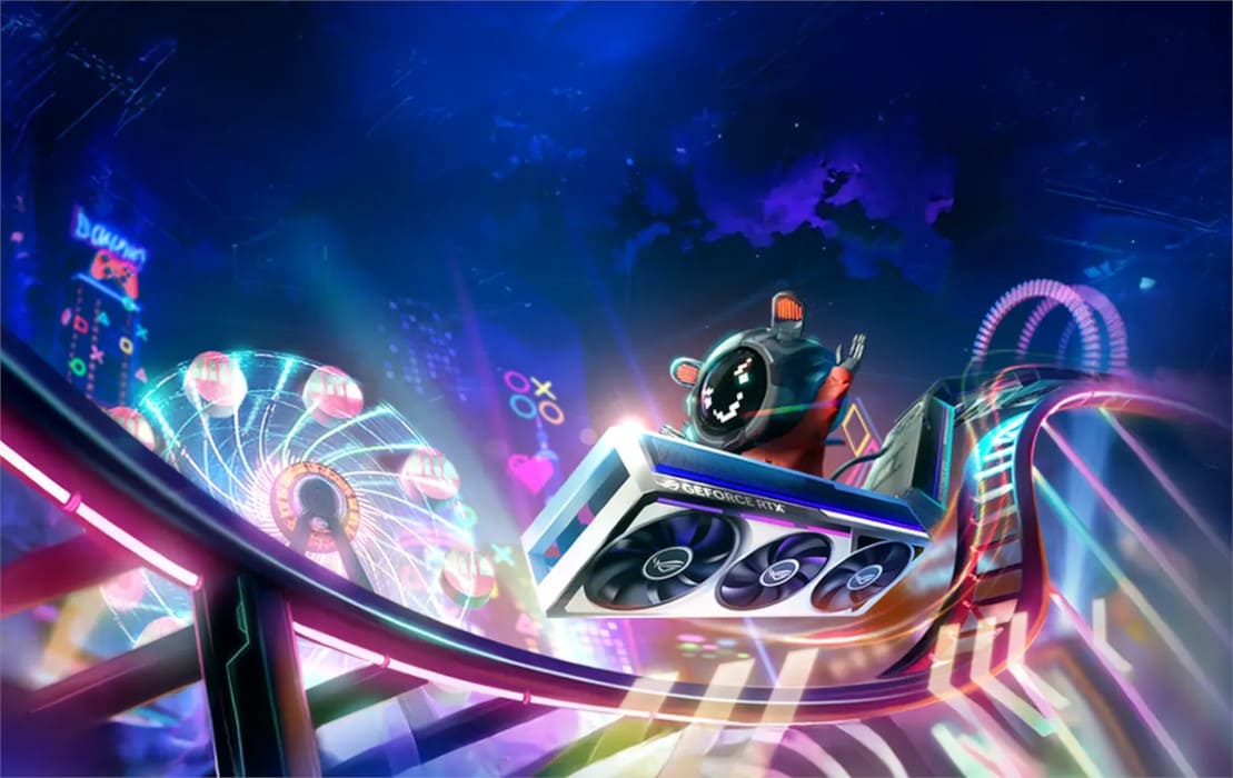 ASUS celebra 30 años en el mundo de las gráficas con un parque temático virtual y premios RTX
