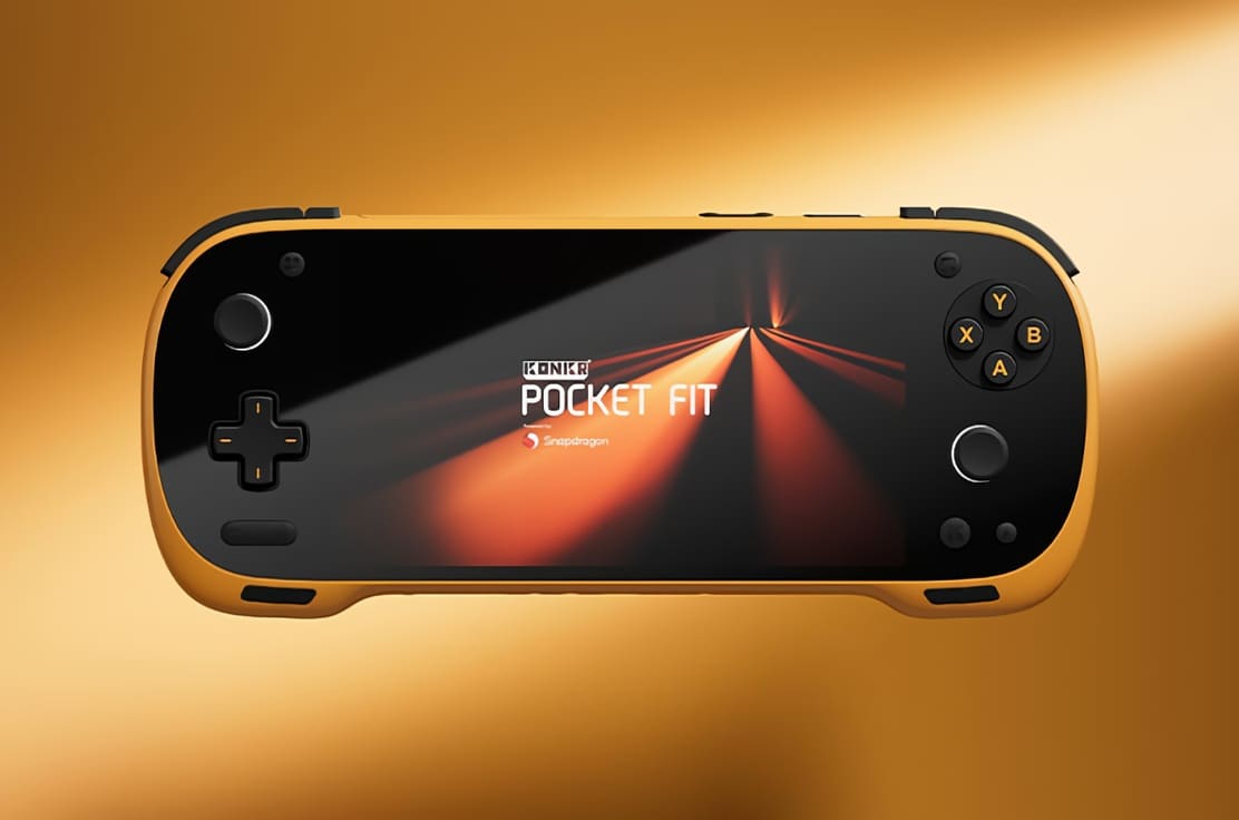 Ayaneo revela las especificaciones del Konkr Pocket Fit: pantalla 144 Hz, Snapdragon G3 Gen 3 y Android 14