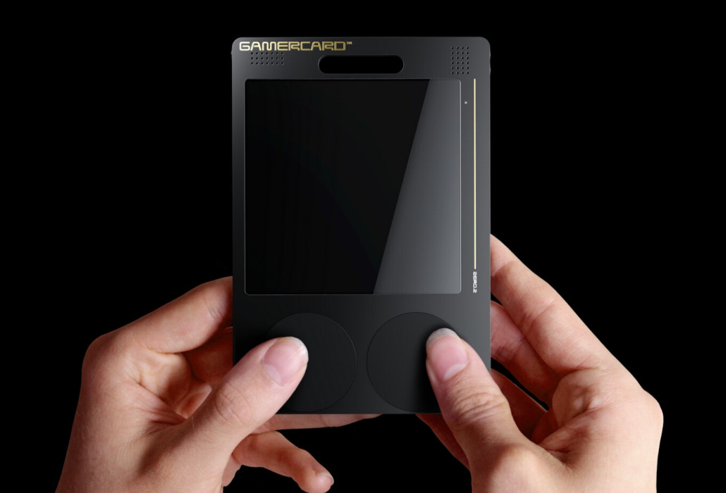 GamerCard: la consola retro ultradelgada basada en Raspberry Pi que cabe en un bolsillo