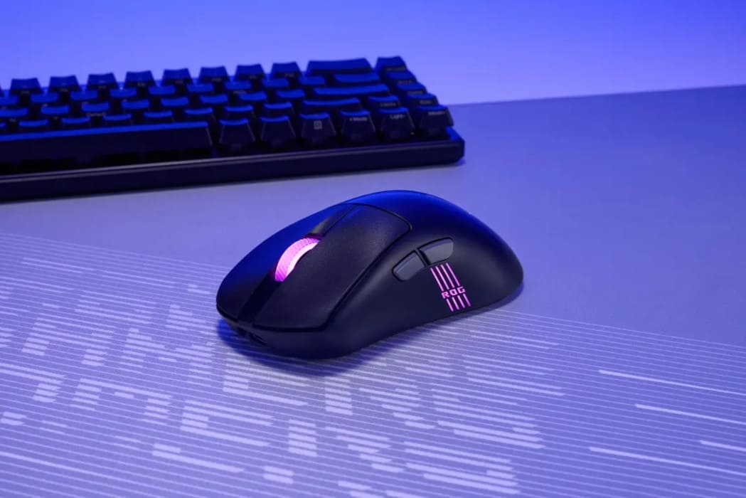 ROG presenta el Keris II Origin: ratón gaming de 64 g, sensor de 42.000 dpi y triple modo inalámbrico