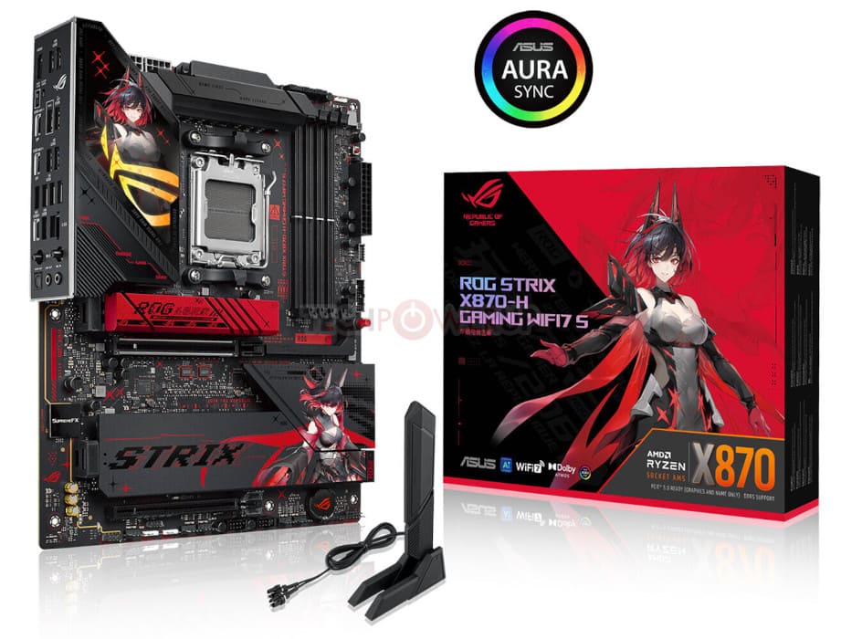 ASUS lanza la ROG Strix X870-H Gaming WiFi7 S con USB4, DDR5 y Wi-Fi 7 exclusiva para China