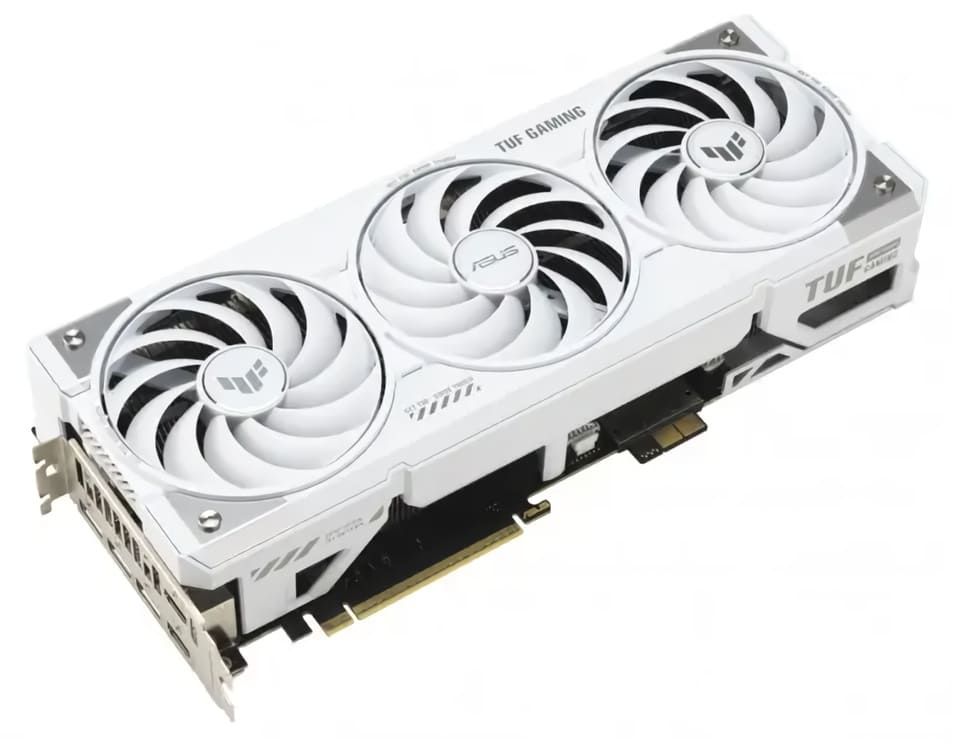 ASUS lanza la RTX 5070 Ti BTF White OC: diseño blanco, 16 GB GDDR7 y conector desmontable GC‑HPWR