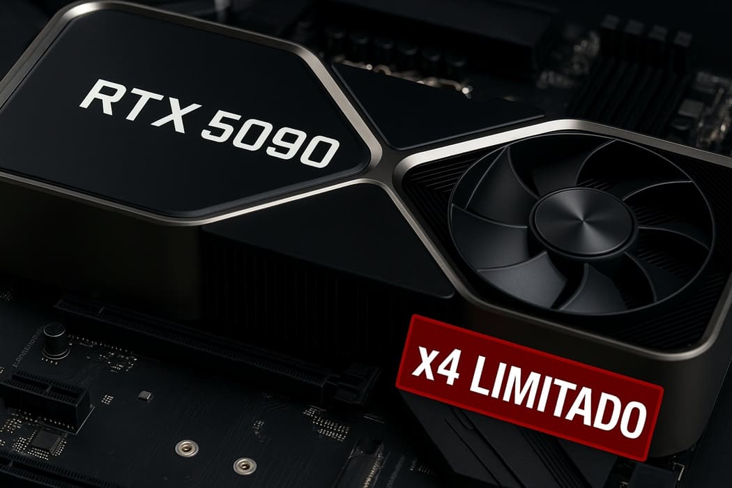 La RTX 5090 pierde hasta un 25% de rendimiento en edición de vídeo si no tiene ancho de banda PCIe suficiente