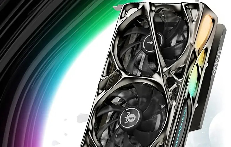 Yeston y Gravity Planet presentan la RX 9070 XT Mercury Nova OC: diseño alienígena y refrigeración híbrida