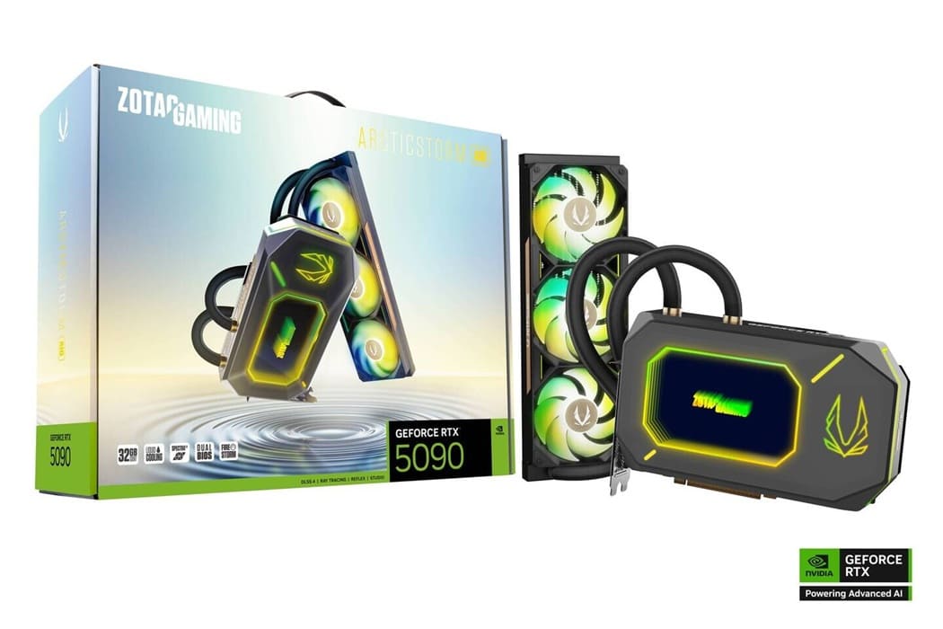 Zotac RTX 5090 ArticStorm AIO portada