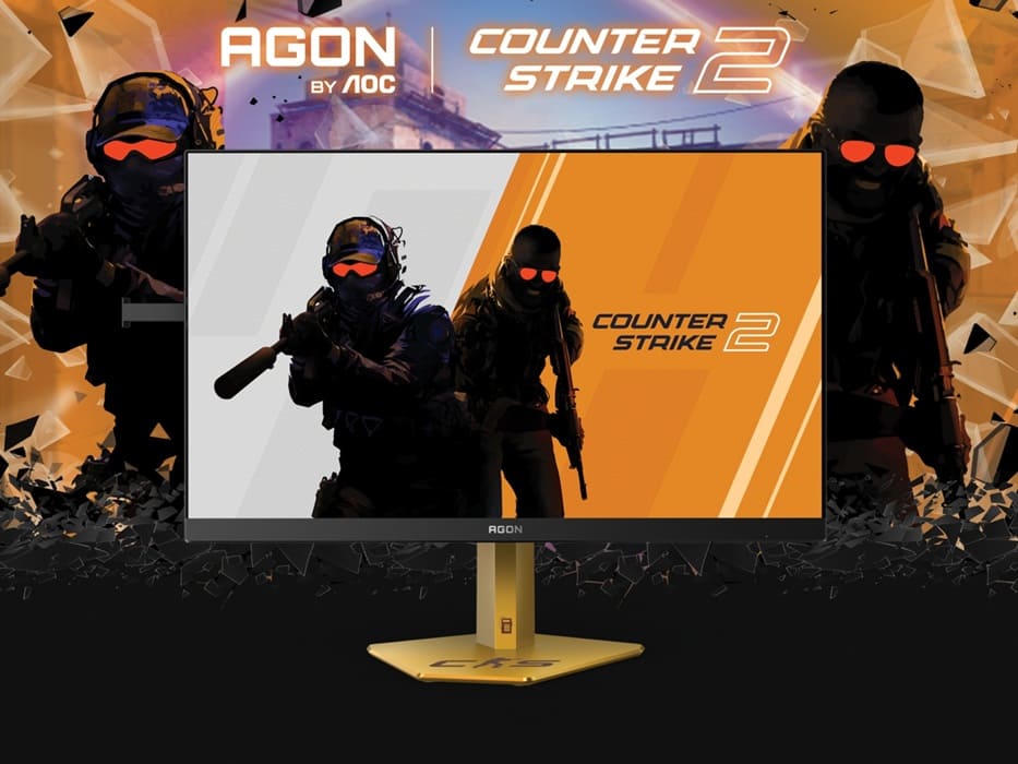 AOC lanza el Agon Pro CS24A: monitor gaming de 610 Hz con diseño exclusivo de Counter Strike 2