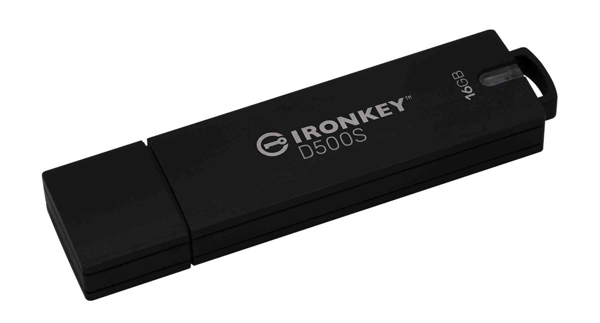 Kingston lanza el IronKey D500S: pendrive cifrado con nivel FIPS 140-3 y opción de autodestrucción