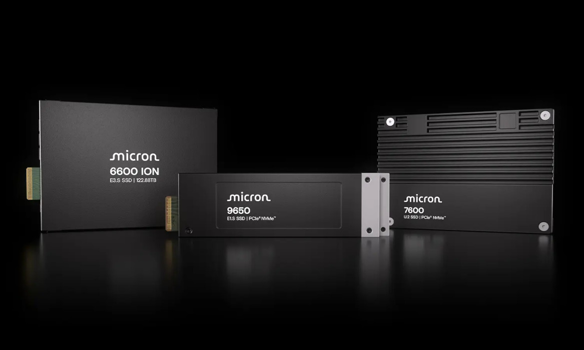 Micron lanza SSDs PCIe 6.0 de hasta 30,72 TB para centros de datos