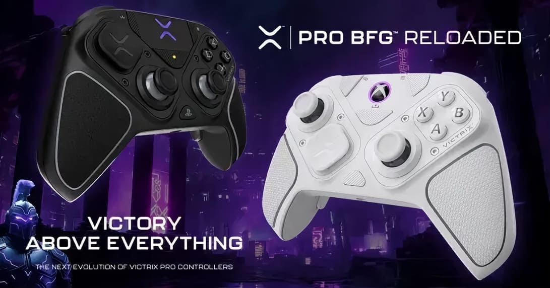 Turtle Beach lanza el Victrix Pro BFG Reloaded: nuevo mando modular con sticks Hall Effect y Fightpad rediseñado