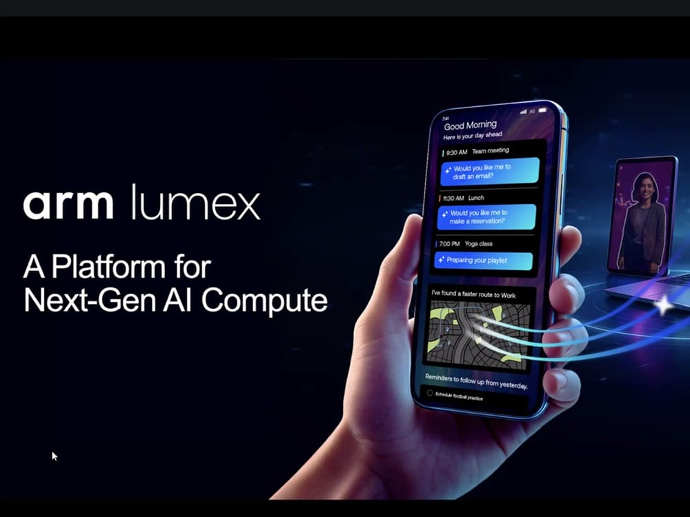 ARM revoluciona sus CPUs y GPUs para smartphones con la serie Lumex y Mali G1-Ultra
