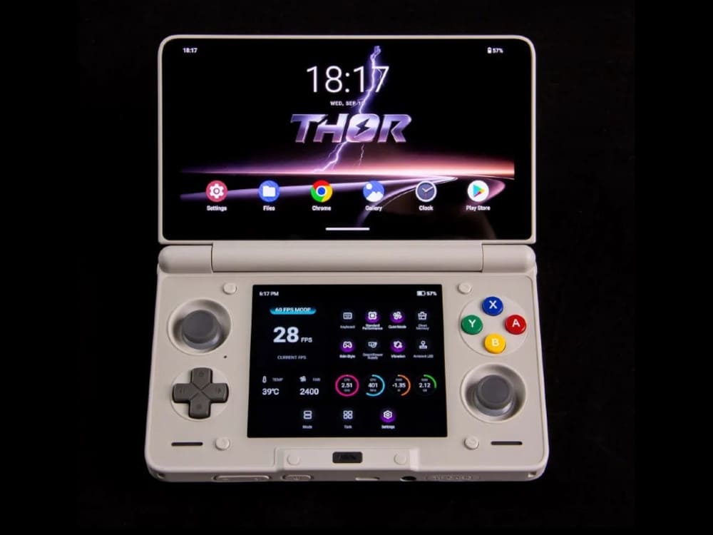 AYN Thor: consola portátil Android con doble pantalla y Snapdragon 8 Gen 2