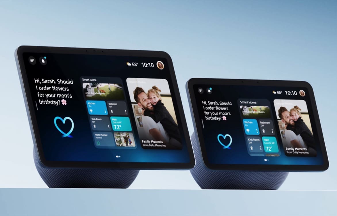 Amazon Echo Show 8 y Echo Show 11 llegan con Alexa mejorada y nuevo diseño moderno