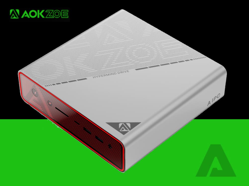 Aokzoe prepara su primer mini-PC con hasta 128 GB de RAM y GPU integrada Radeon 8060S