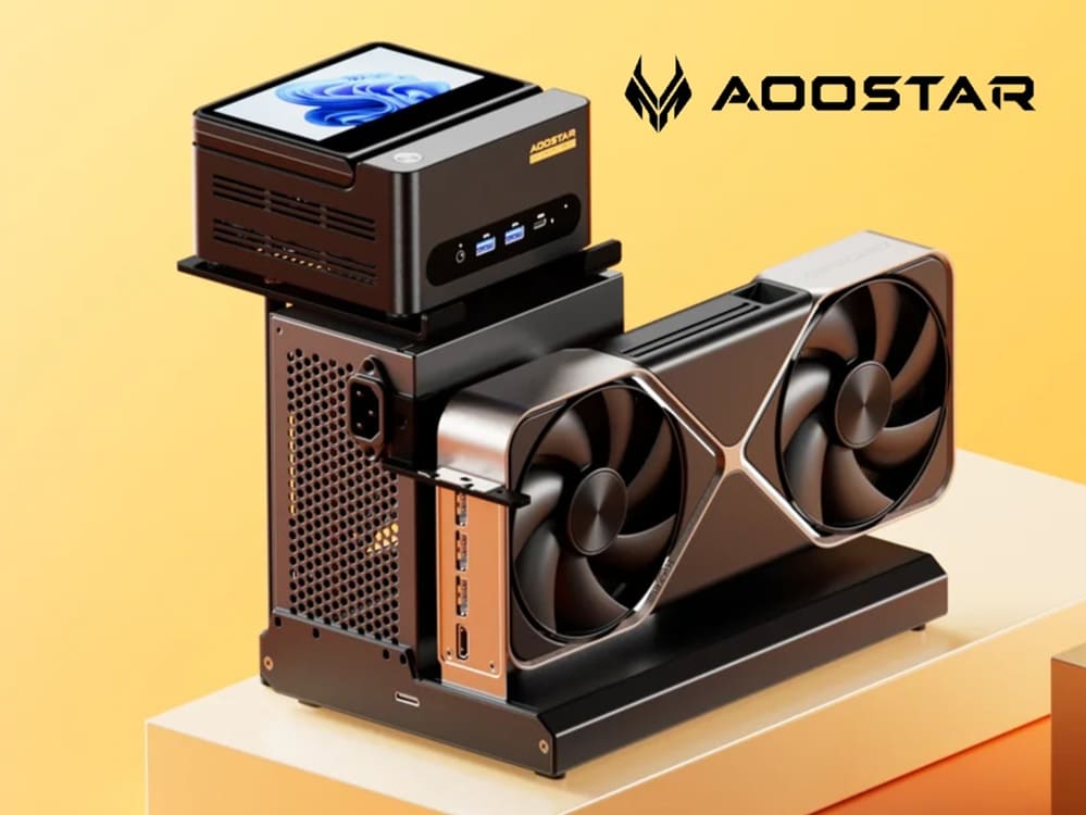 Aoostar EG01: primera eGPU con soporte OCuLink y Thunderbolt 5