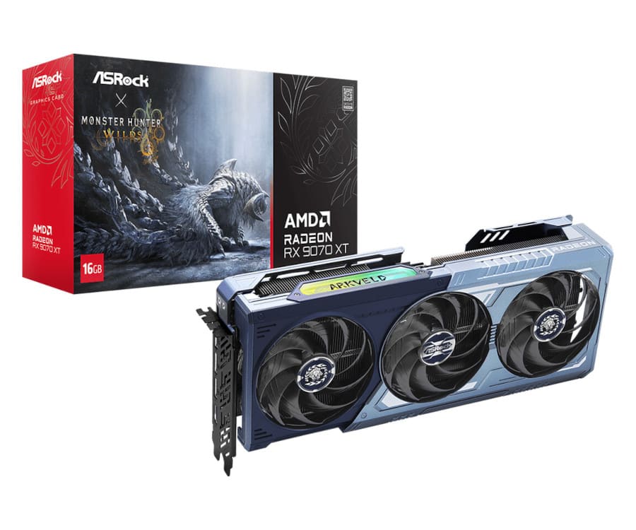 ASRock anuncia la Radeon RX 9070 XT MONSTER HUNTER WILDS EDITION