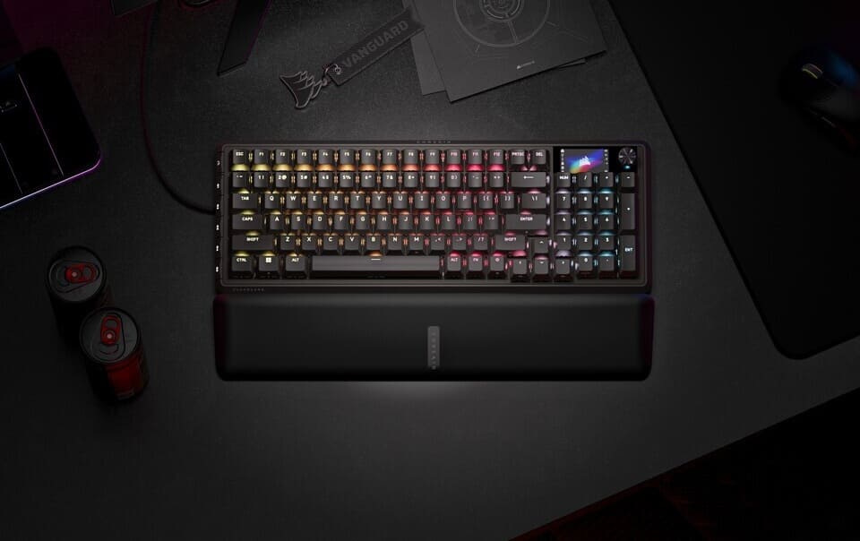 Corsair presenta los teclados gaming VANGUARD PRO 96 y VANGUARD 96 con integración de Stream Deck