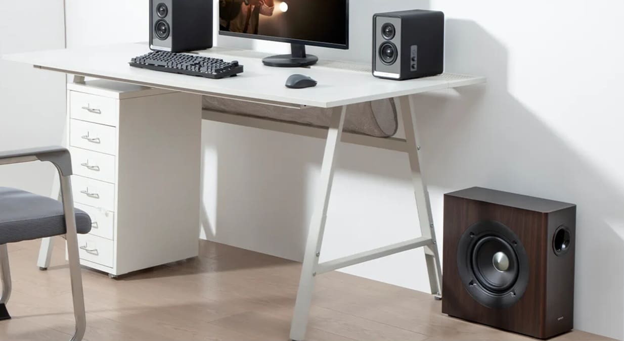 Edifier lanza el subwoofer compacto T5s con woofer de 8" y 70W RMS