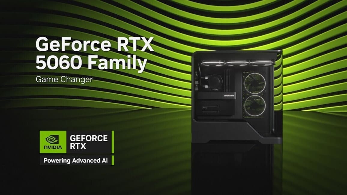 NVIDIA recorta el suministro de las RTX 5060 y RTX 5060 Ti de 8 GB