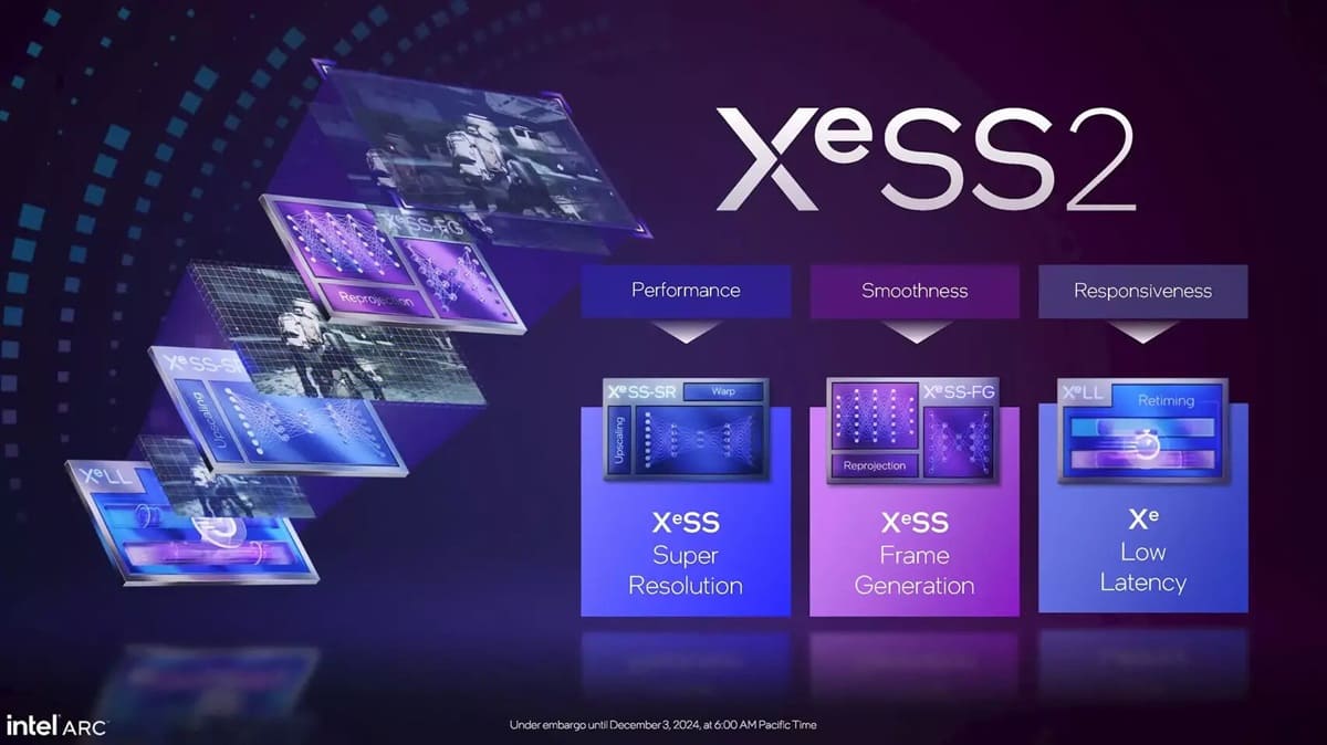 Intel XeSS podría incorporar Multi-Frame Generation con hasta 8x más eficiencia
