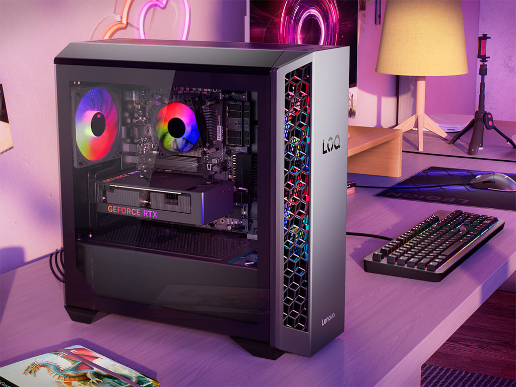 Lenovo LOQ Tower 26ADR10: nuevo PC gaming con Ryzen 7 8745HX y hasta RTX 5070 Ti