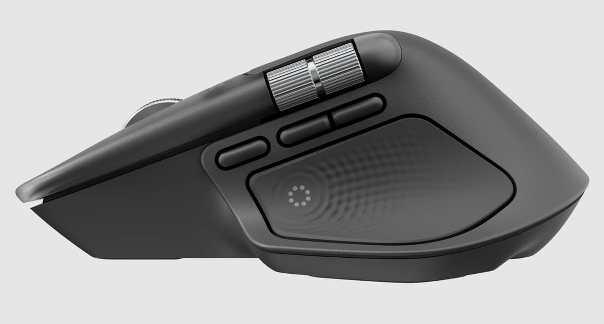 Logitech presenta el MX Master 4 con retroalimentación háptica y mejoras en conectividad