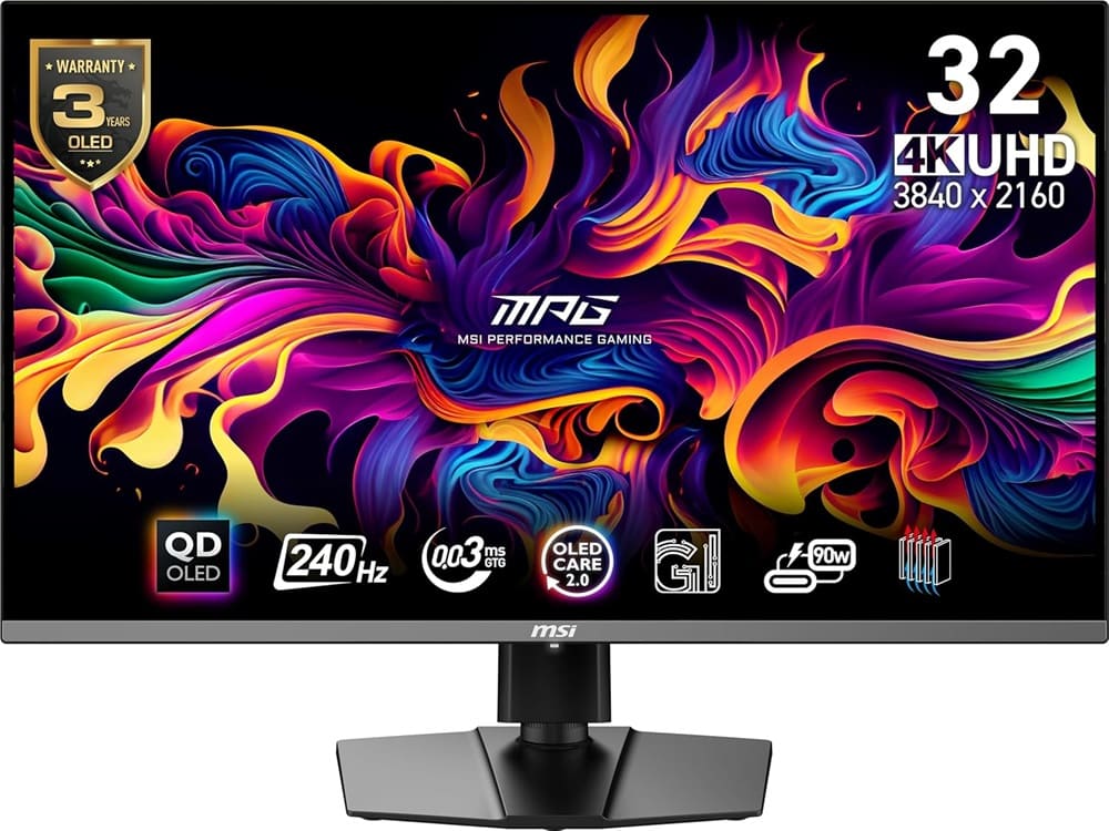 MSI MPG 321URX QD-OLED: pruebas extremas muestran burn-in en uso prolongado