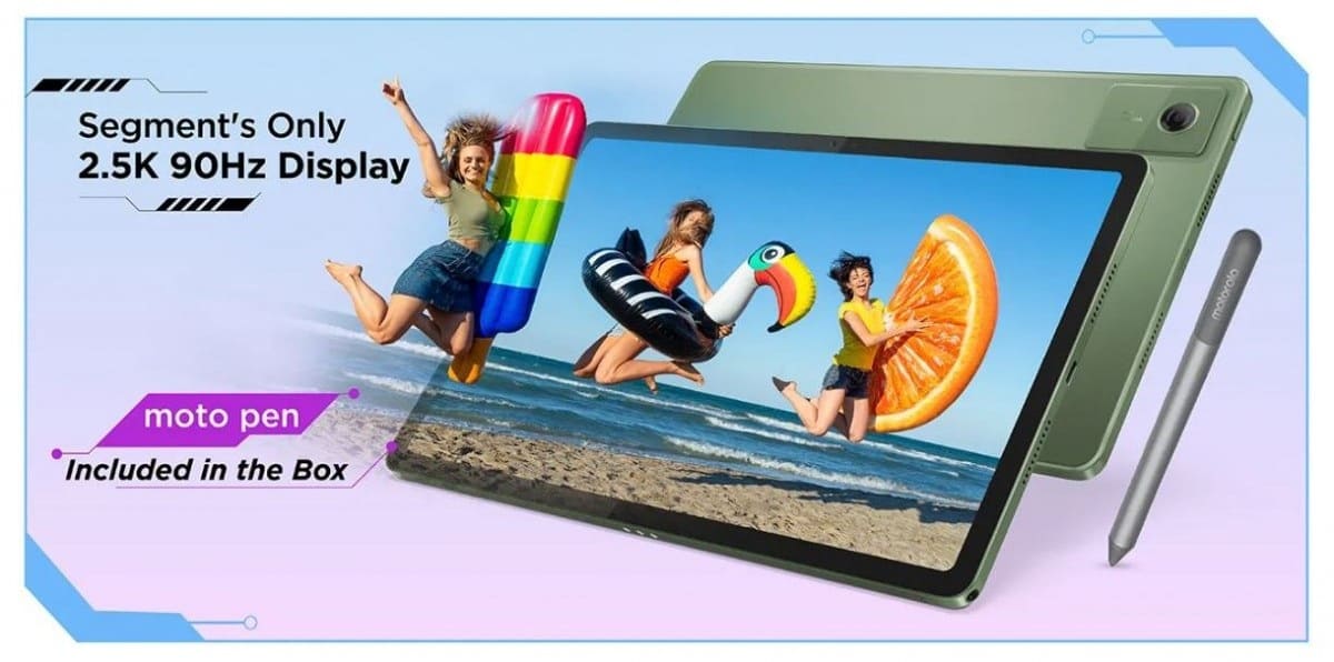Moto Pad 60 Neo: tablet de 11 pulgadas con Dimensity 6300 y stylus incluido