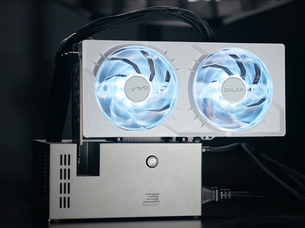 NXPort: el dock eGPU más pequeño del mundo llega a Indiegogo con PSU integrada de 650W
