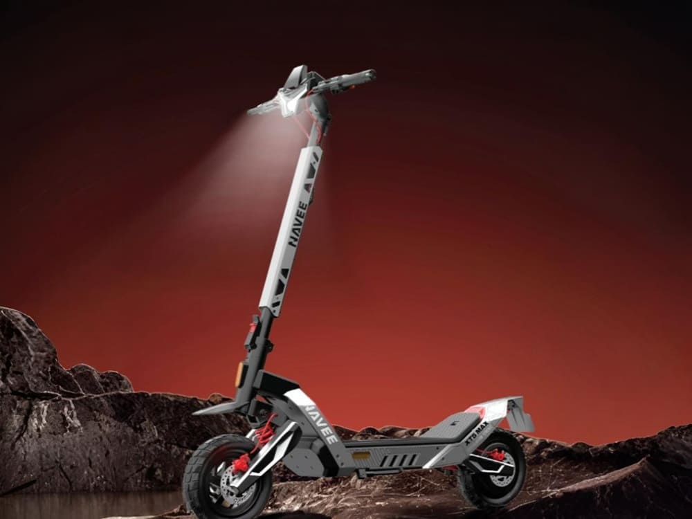 Navee XT5 Max: patinete eléctrico con 110 km de autonomía y carga rápida en 2 horas