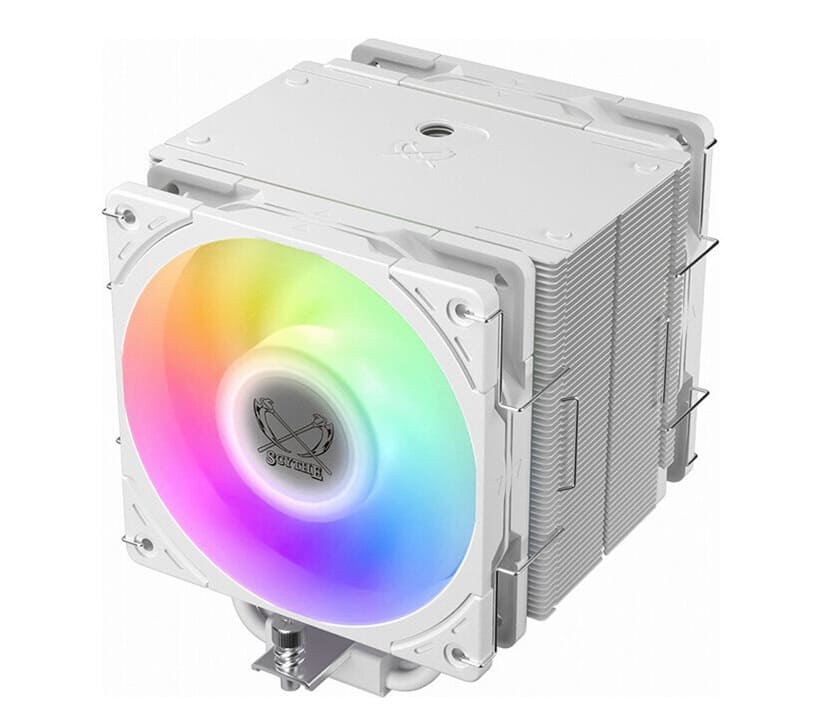 Scythe Mugen 6 Dual Fan White Edition: disipador de alto rendimiento en acabado blanco