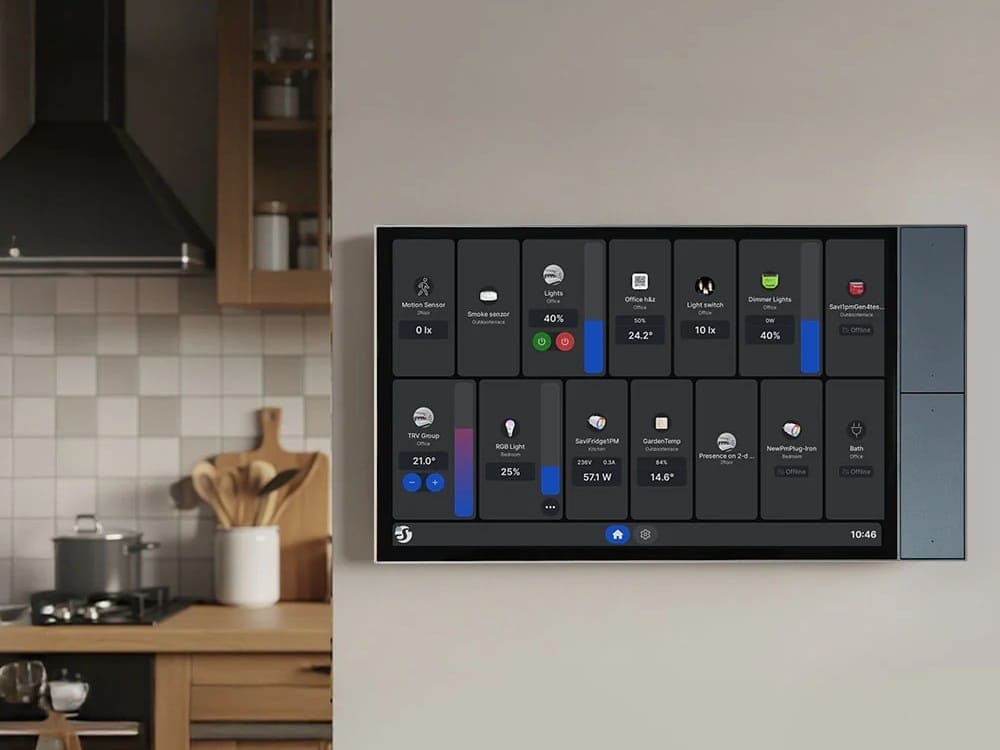 Shelly Wall Display XL llega a Europa con pantalla táctil de 10,1"