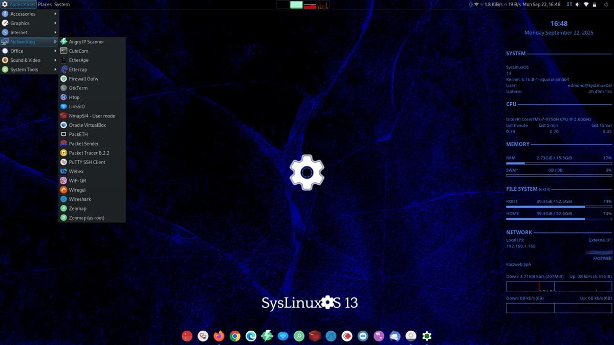 SysLinuxOS 13 Mate: nueva distro basada en Debian 13 con kernel Liquorix