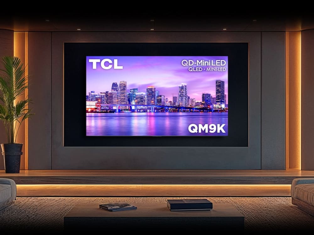 TCL presenta la QM9K QD-Mini LED 4K Smart TV con hasta 6.042 zonas de atenuación