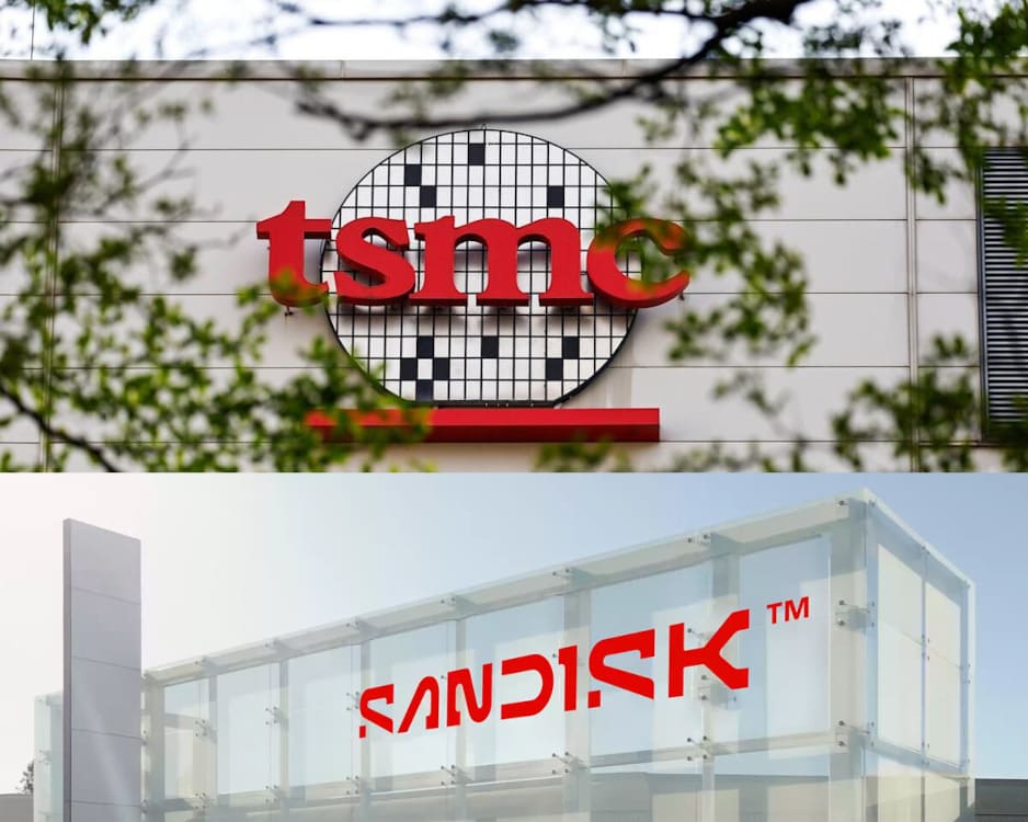 TSMC y SanDisk anuncian subidas de precios en semiconductores y memorias