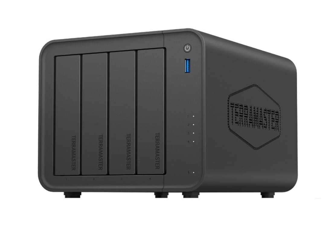 TerraMaster F4-425: nuevo NAS de 4 bahías con CPU Intel y rendimiento superior al 40%