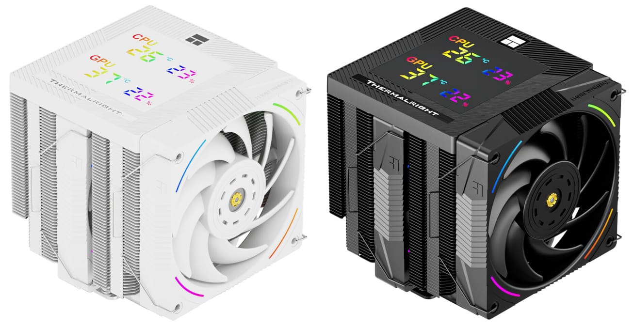 Thermalright Phantom Spirit 120 Digital: disipador premium con pantalla ARGB y hasta 275W de TDP