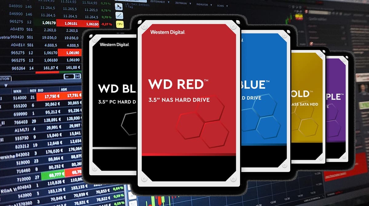 Western Digital sube precios de HDD en plena escasez de almacenamiento
