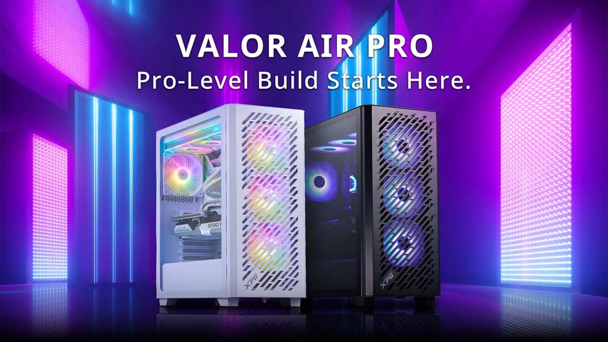 XPG presenta la caja VALOR AIR PRO y su primer disipador MAESTRO PLUS