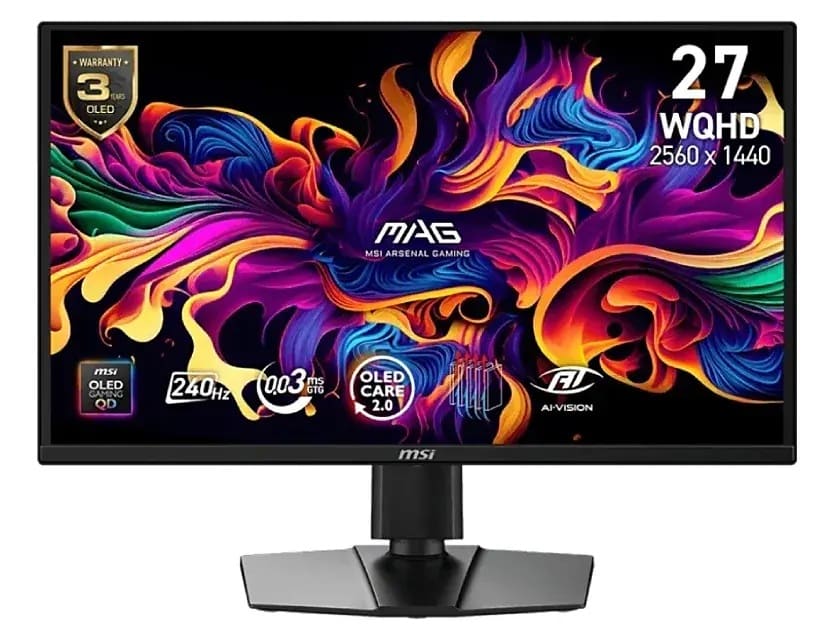MSI MAG 272QP QD-OLED X24: monitor QHD de 240 Hz con color profesional