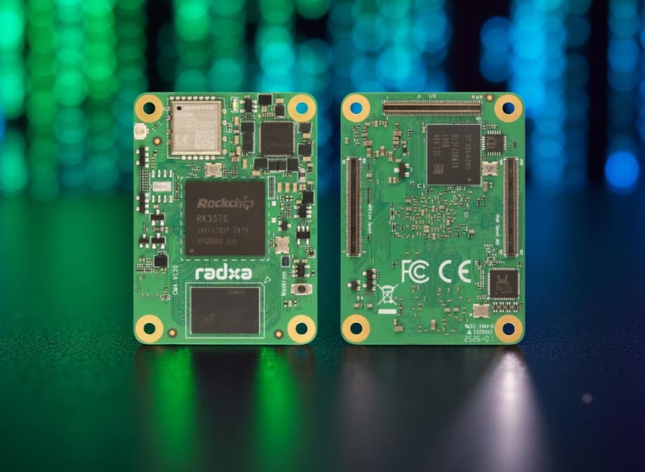 Radxa CM4: nuevo SBC con Rockchip RK3576, hasta 16 GB de RAM y NPU de 6 TOPS