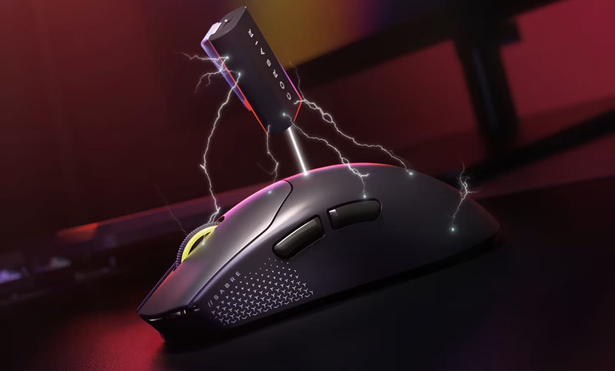 Corsair Sabre V2 Pro: ratón gaming inalámbrico ultraligero de 36 g