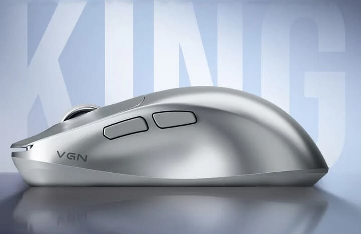 VGN Dragonfly King: primer ratón gaming inalámbrico con carcasa de magnesio