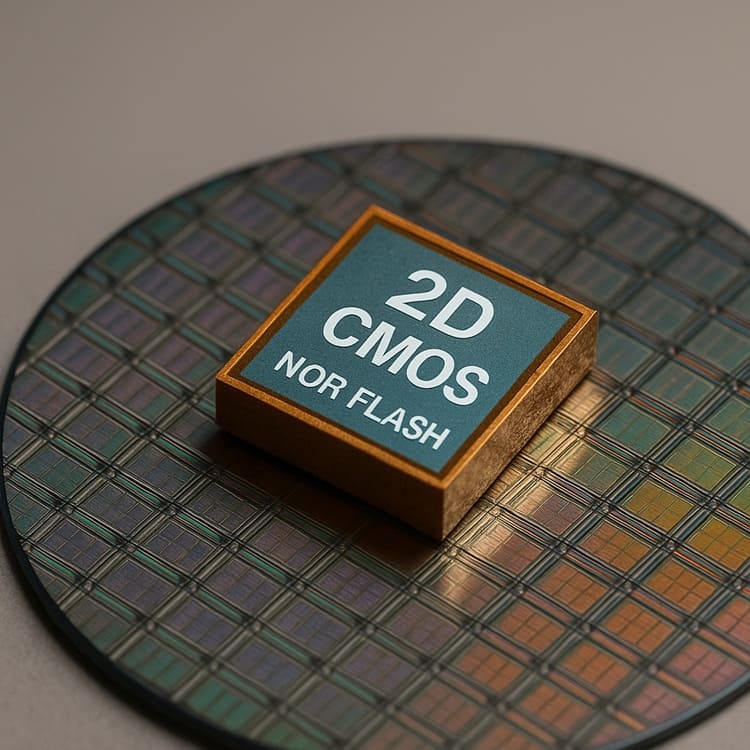 Fudan University desarrolla el primer chip 2D-CMOS funcional con memoria integrada