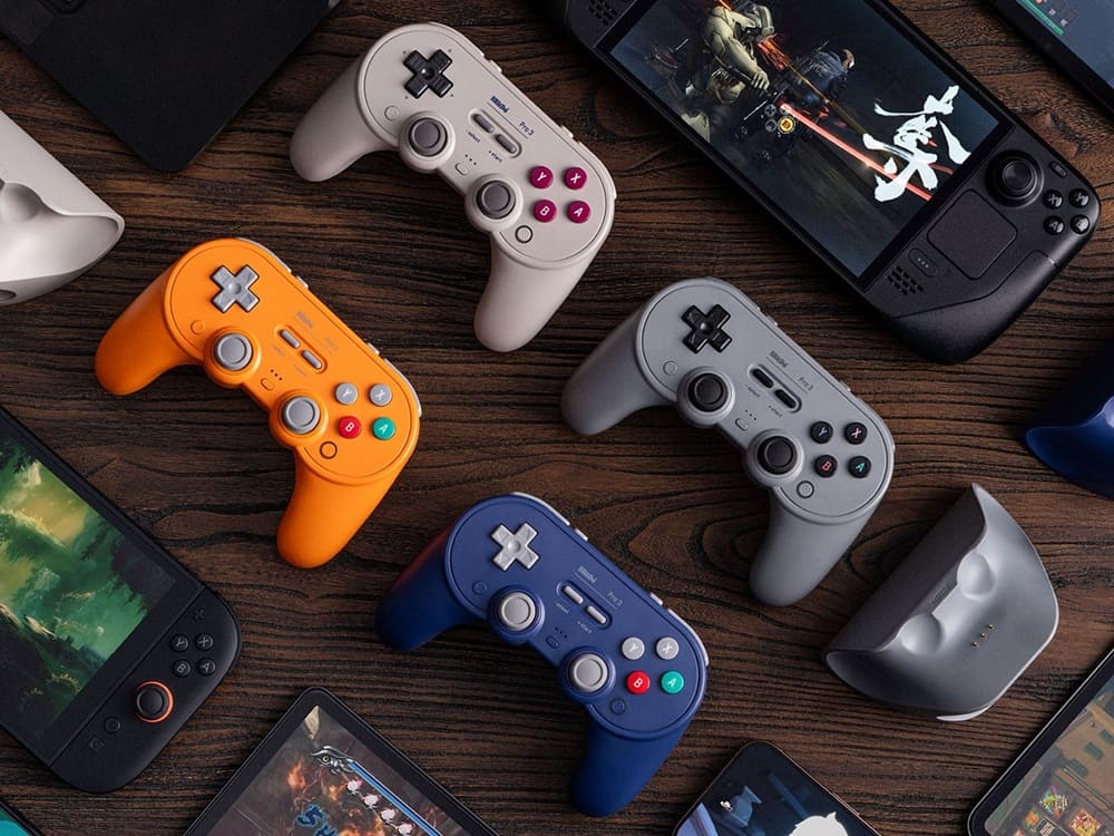 El mando 8BitDo Pro 3 ya está disponible en Europa y Reino Unido