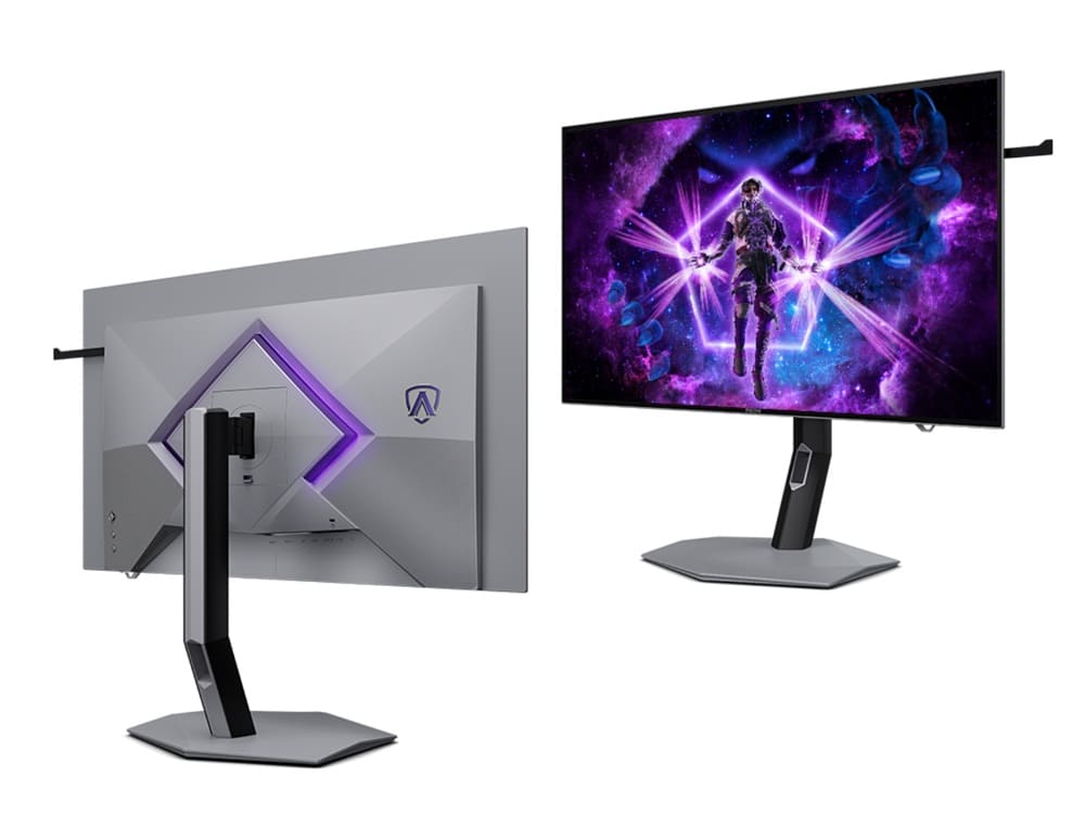 AOC Agon Pro AGP327UZD: nuevo monitor gaming OLED 4K con hasta 480 Hz y DisplayPort 2.1