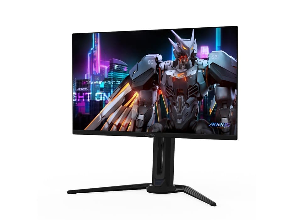 Gigabyte Aorus FO27Q5P: monitor QD-OLED de 500 Hz con DisplayPort 2.1 y certificación ClearMR 21000