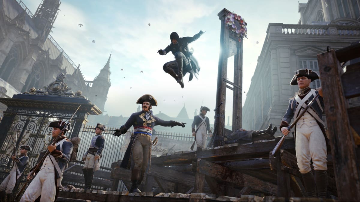 Assassin’s Creed Unity revive con una RTX 5090 y mods de última generación