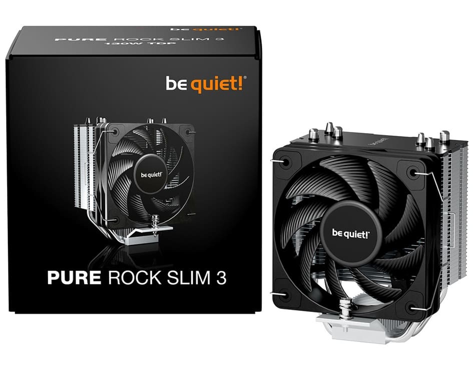 be quiet! presenta el nuevo disipador Pure Rock Slim 3: compacto, silencioso y con mejor montaje