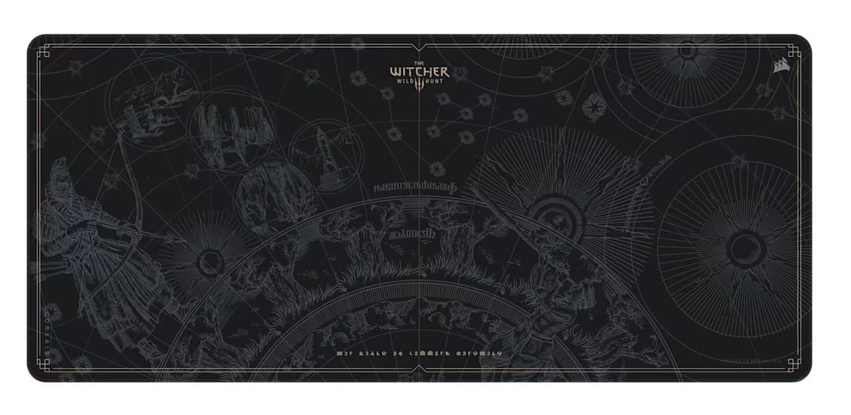 Corsair celebra los 10 años de The Witcher 3 con un set limitado de periféricos dorados